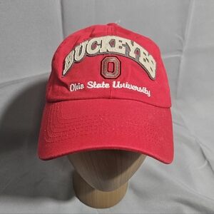 Top Of The World Ohio State Buckeyes NWT Red Adjustable Baseball Football Hat